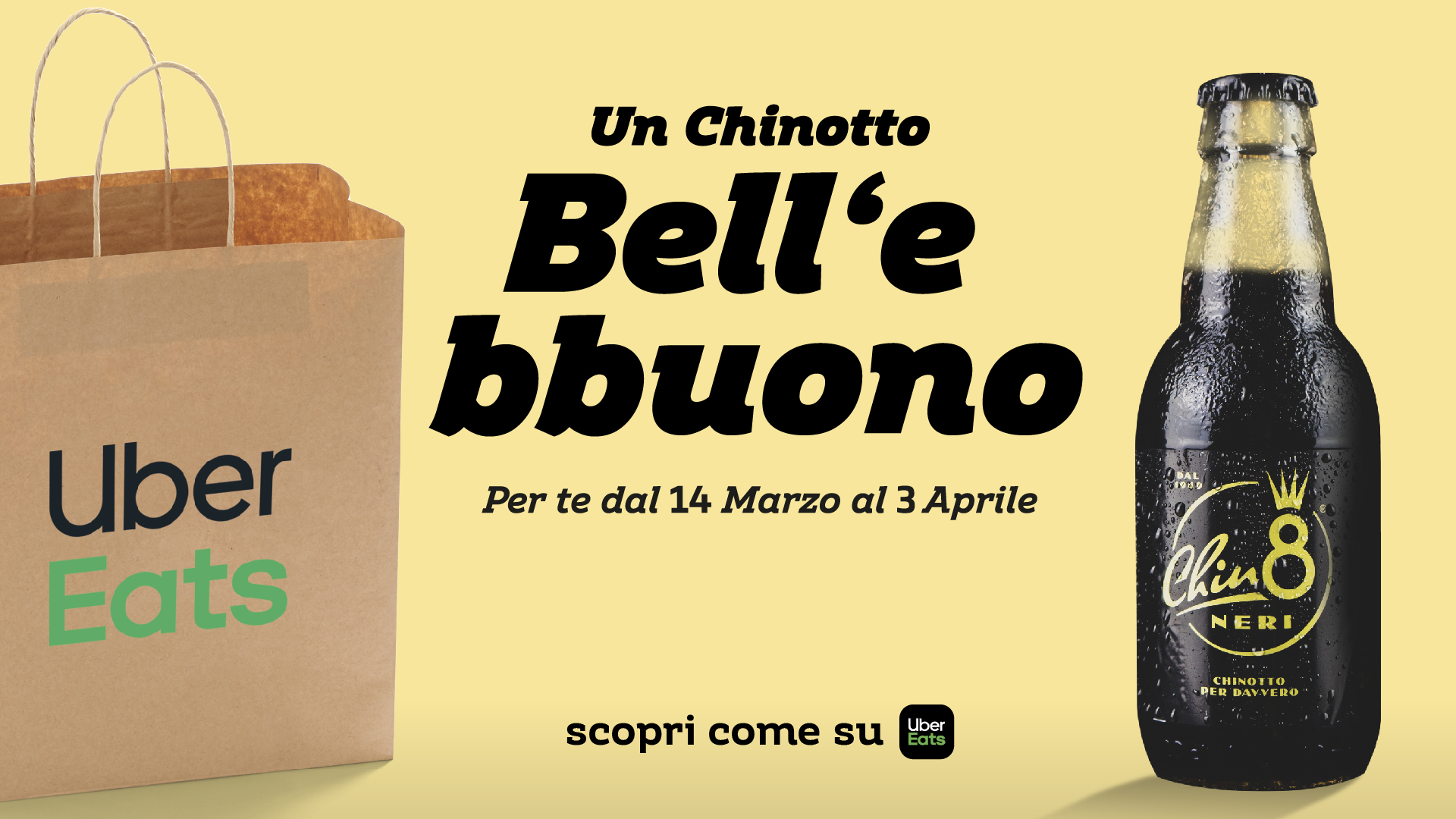 Un Chinotto Bell’e bbuono dal 14 marzo al 3 aprileNapoli